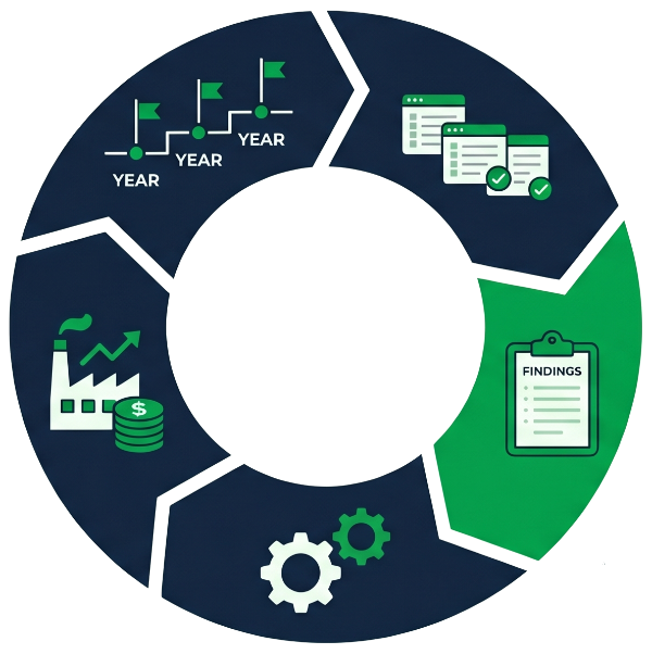Verification findings report
